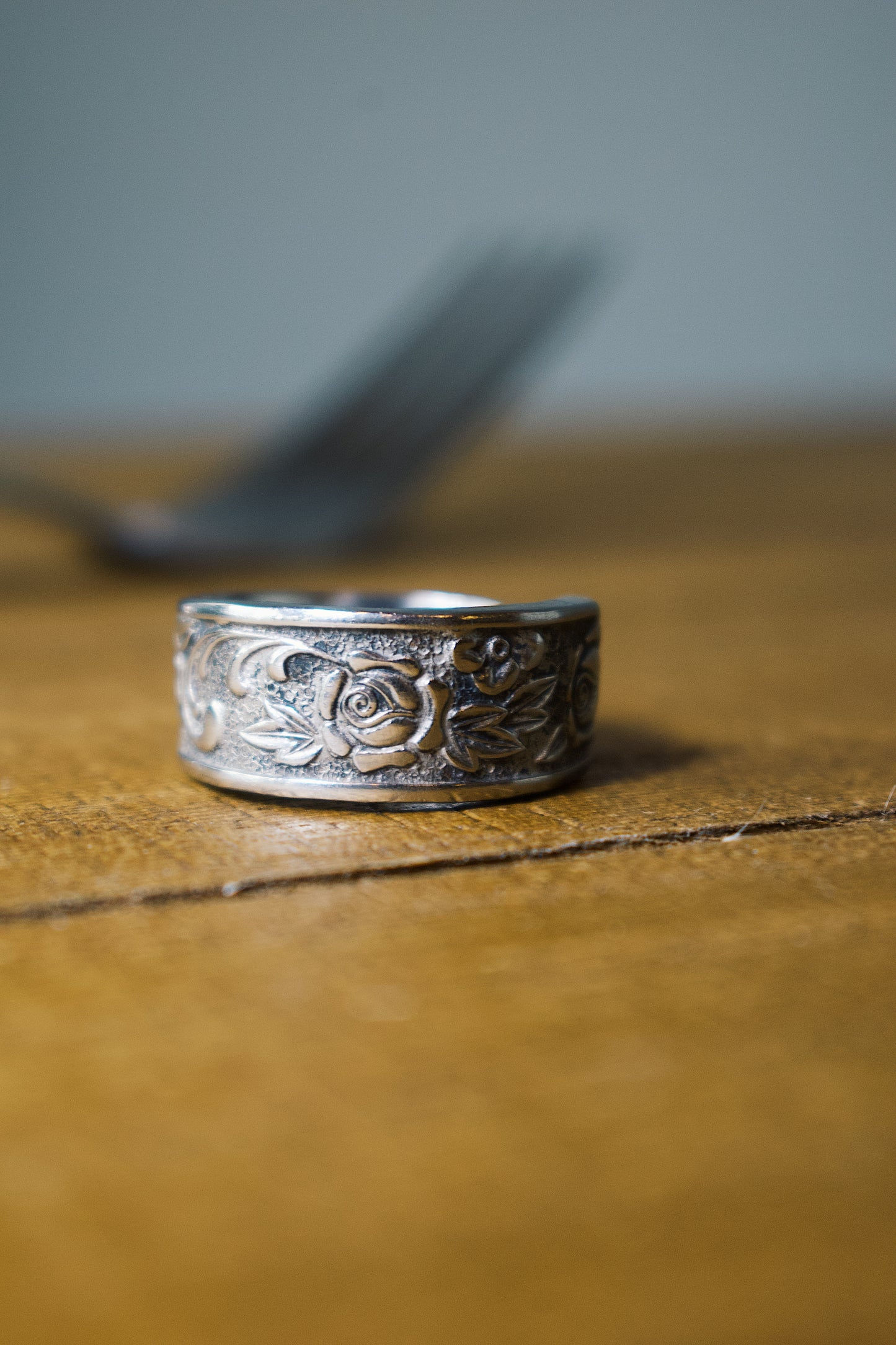 Sanguine Rose | Spoon Ring