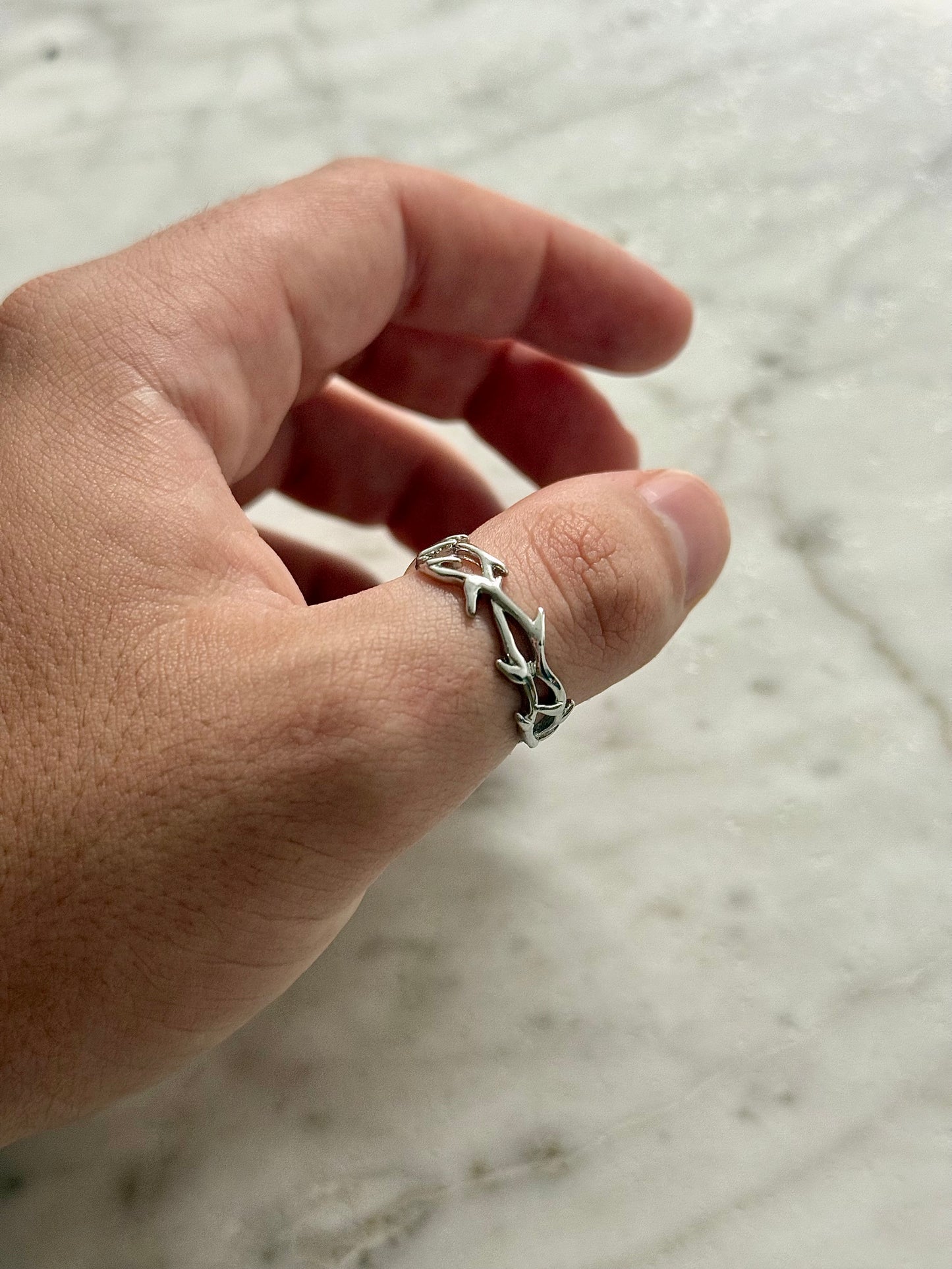 Crown of Thorns - Adjustable Ring