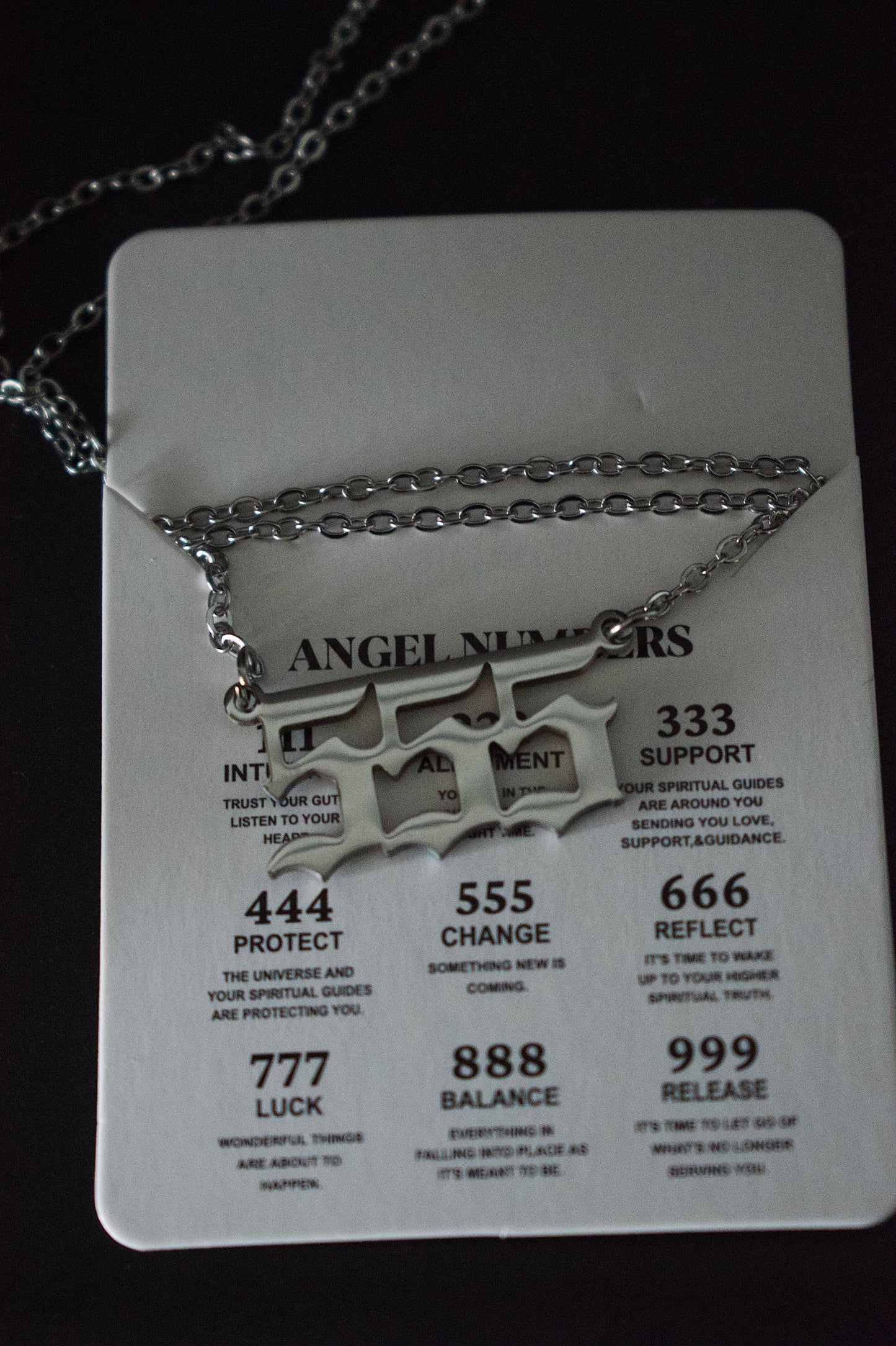 Angel Number Necklace