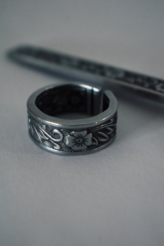 Night Blossom | Spoon Ring