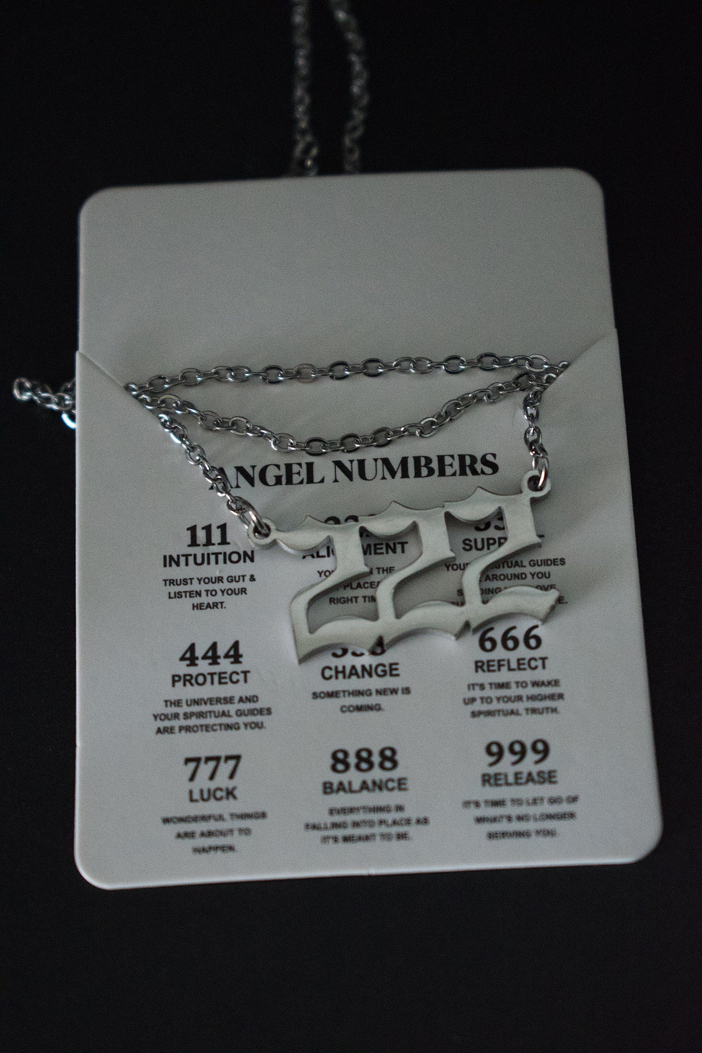 Angel Number Necklace