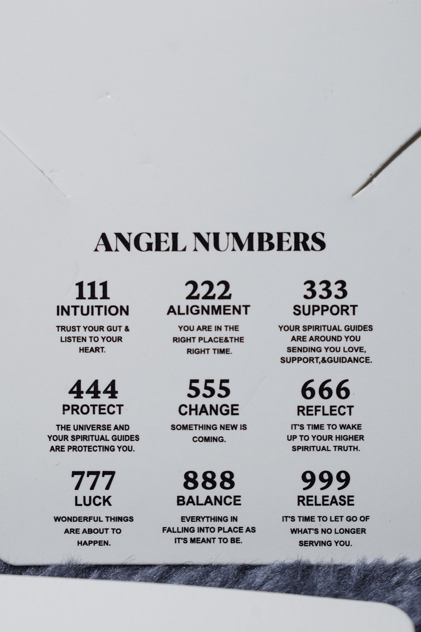 Angel Number Necklace