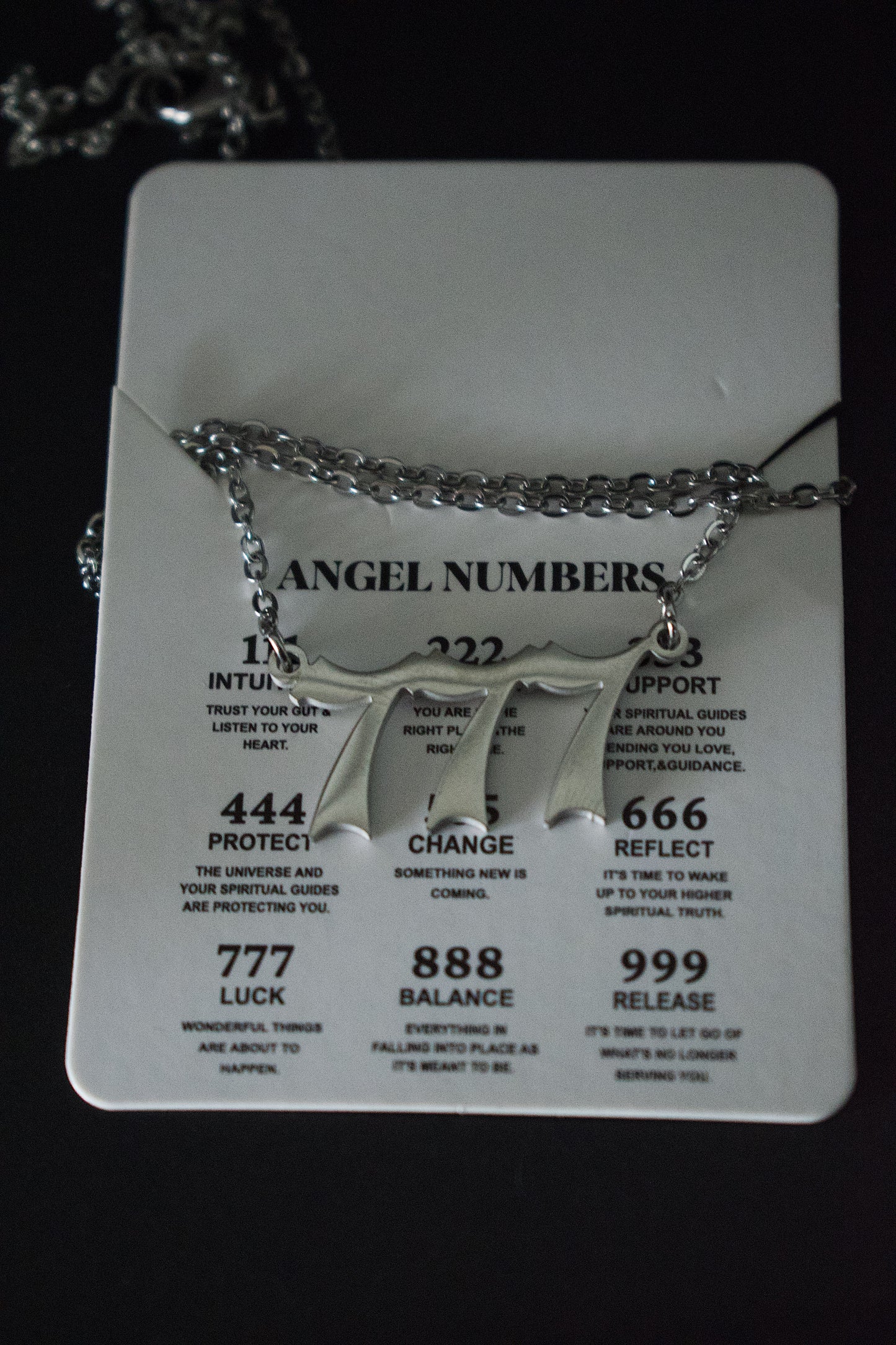 Angel Number Necklace