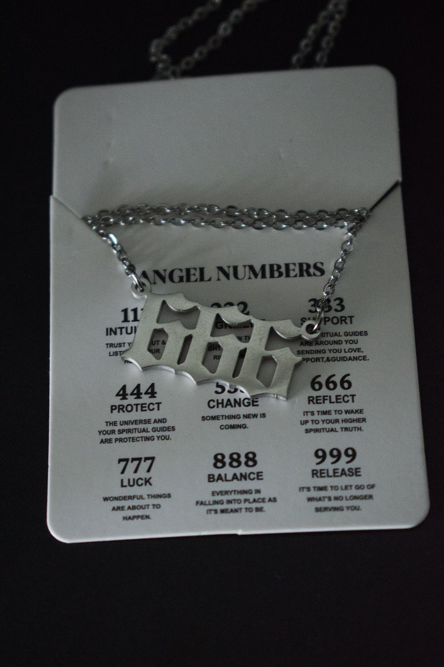 Angel Number Necklace