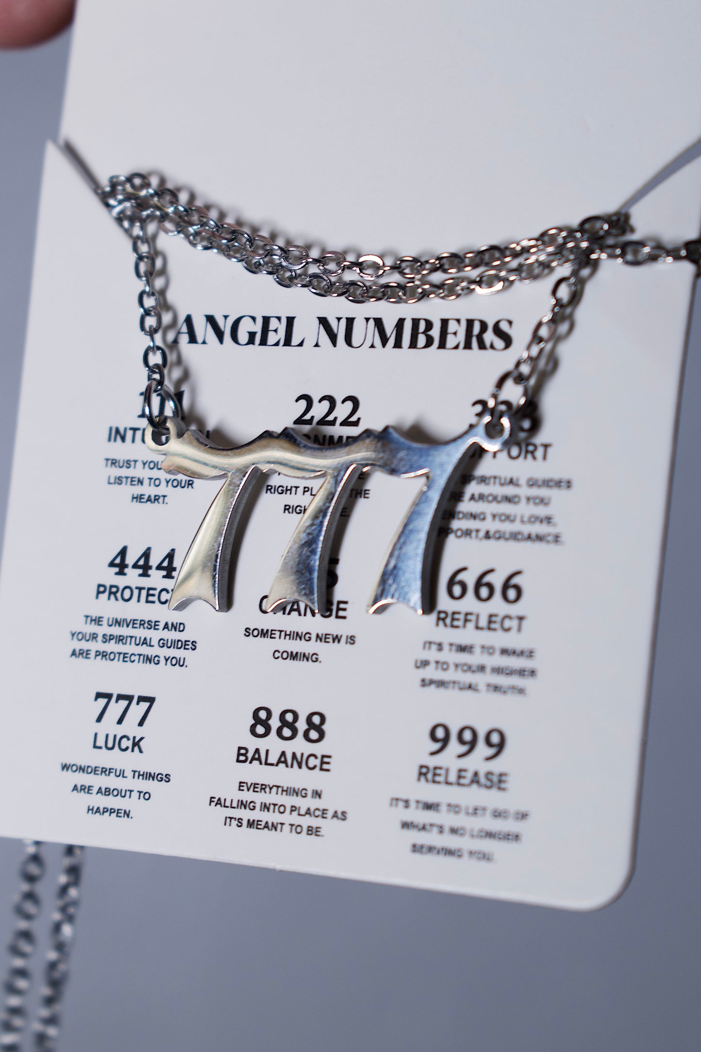 Angel Number Necklace