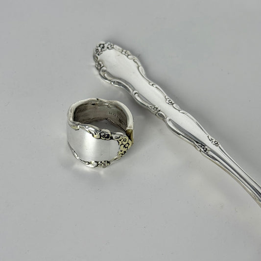 Crown of Florals | Spoon Ring