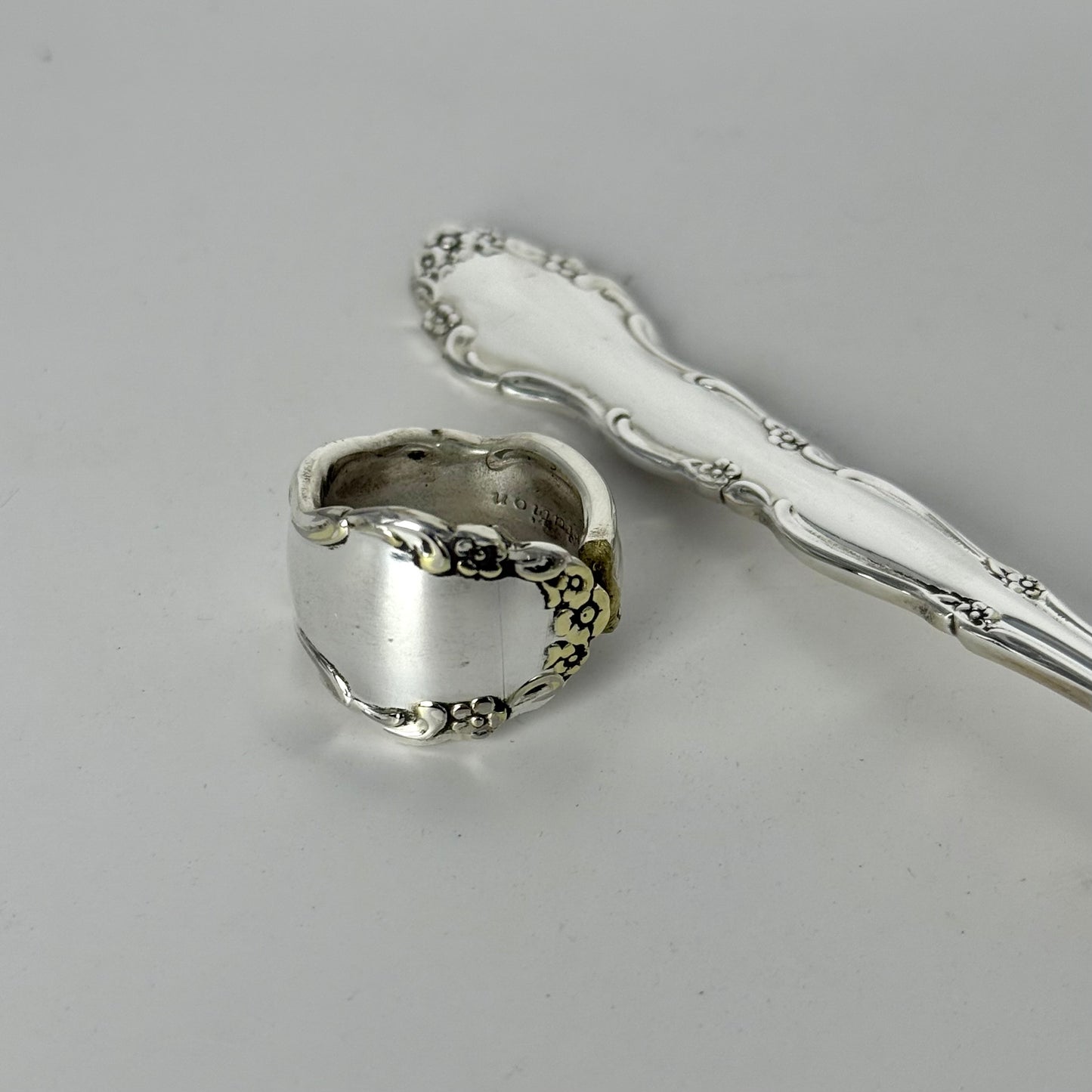 Crown of Florals | Spoon Ring