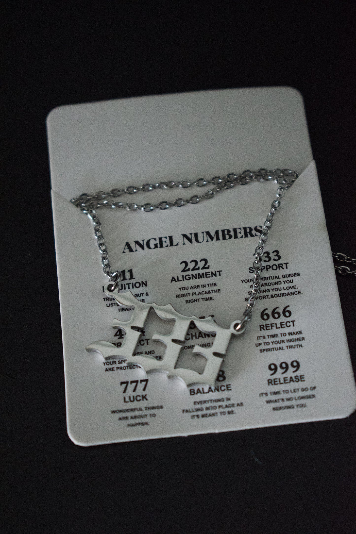 Angel Number Necklace