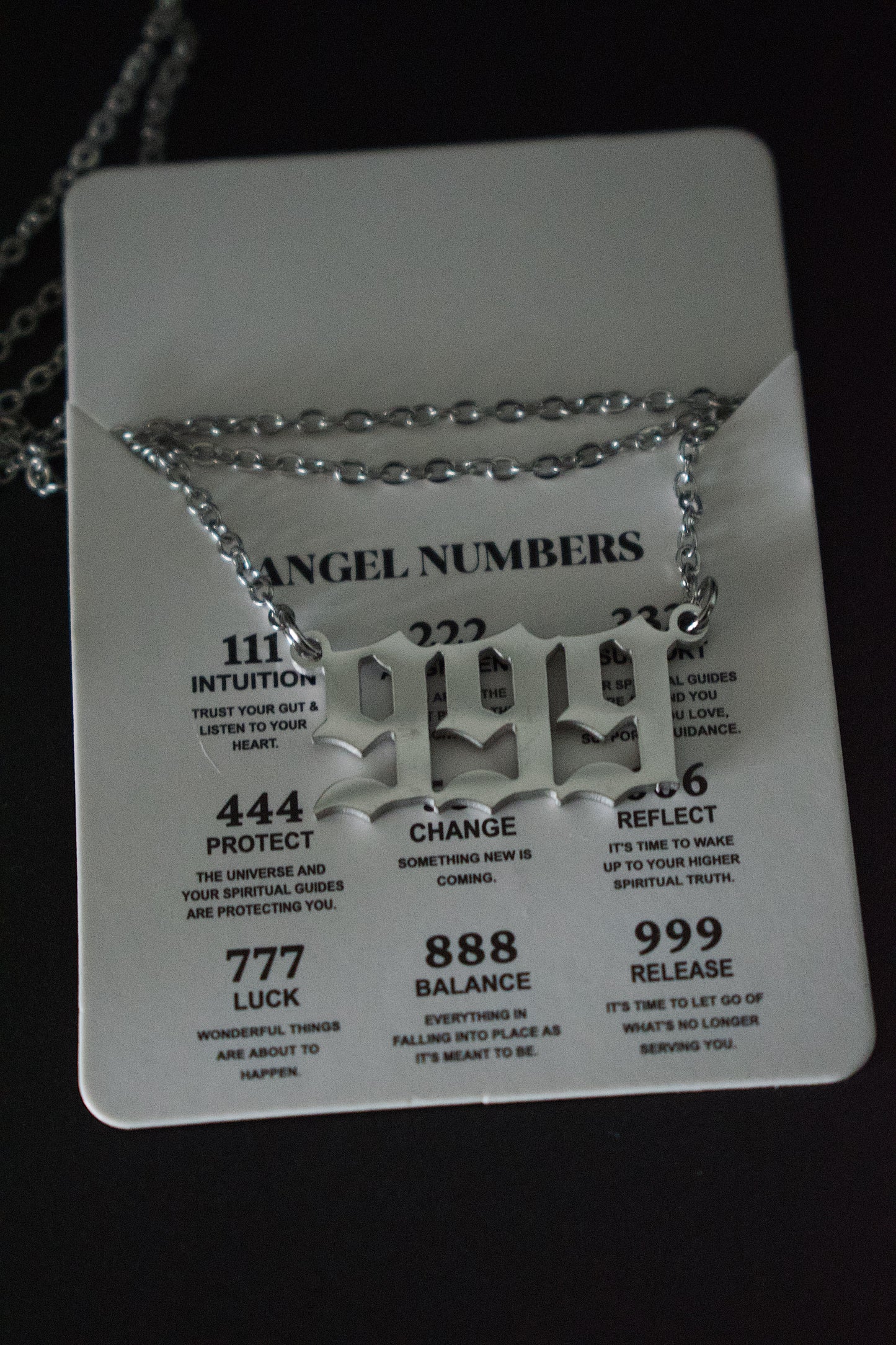 Angel Number Necklace