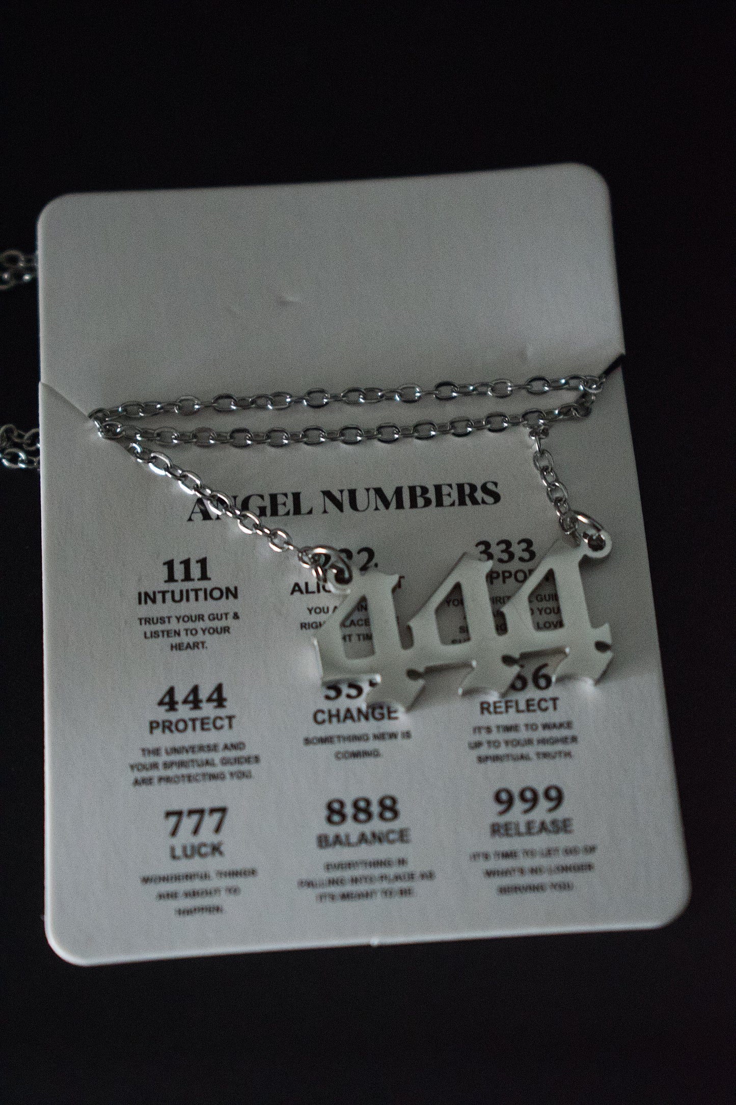 Angel Number Necklace